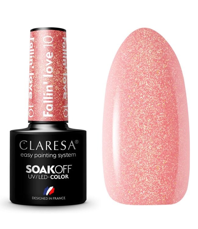 Claresa UV lideró a Gelak 5ml Fallin 'Love 10
