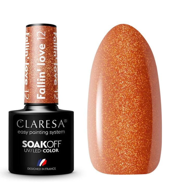 Claresa UV førte Gellak 5ml Fallin 'Love 12