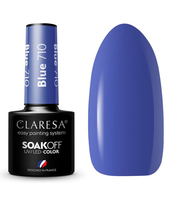 Claresa UV Led Gellak 5 ml Blue 710 Ta mig till floden