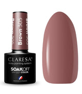 Claresa UV led gelak 5ml marrón 305 look clásico