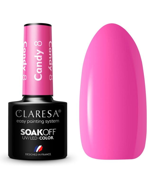 Claresa UV LED Gelak 5ml Candy 8