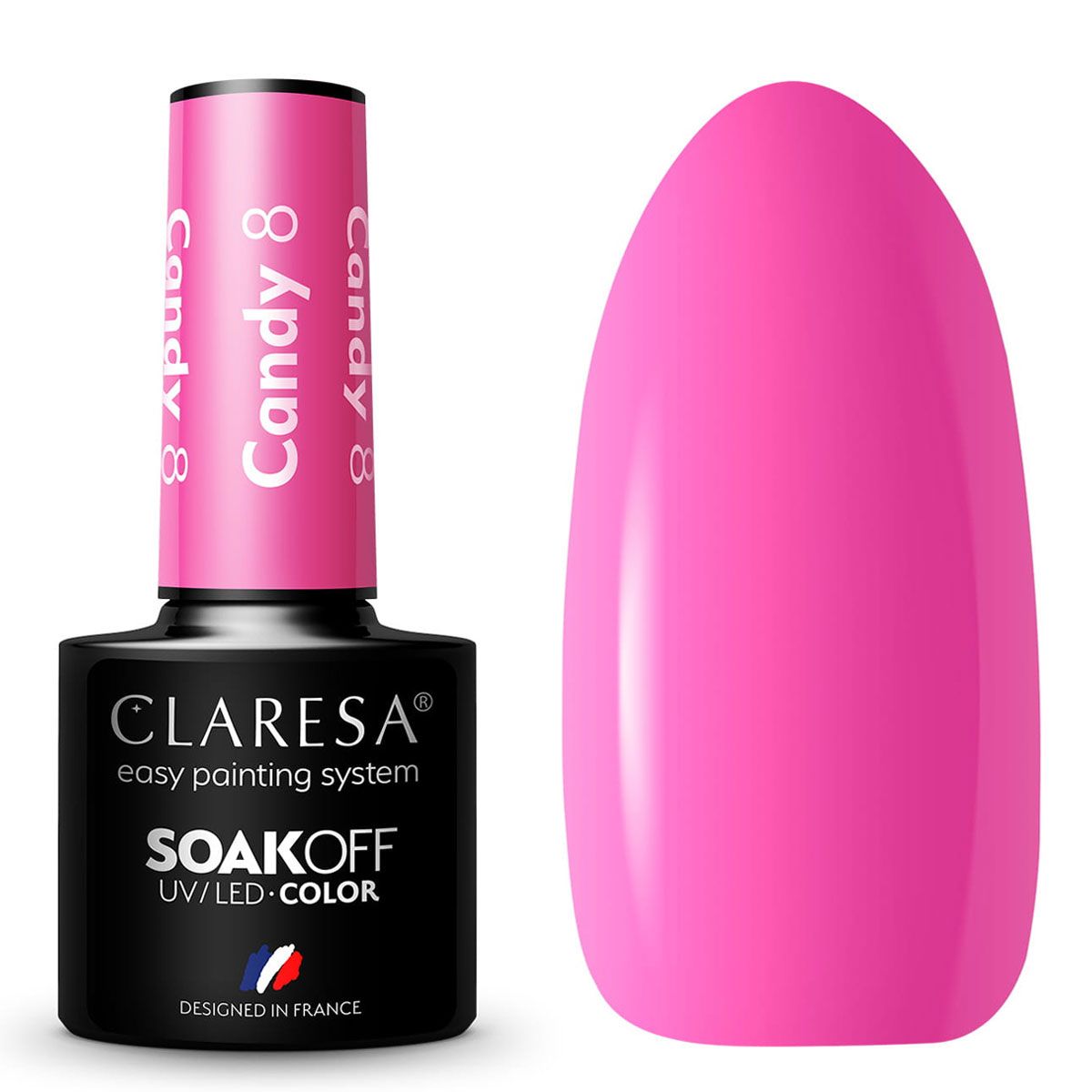 Claresa UV LED Gel Polish 5ml Candy 8