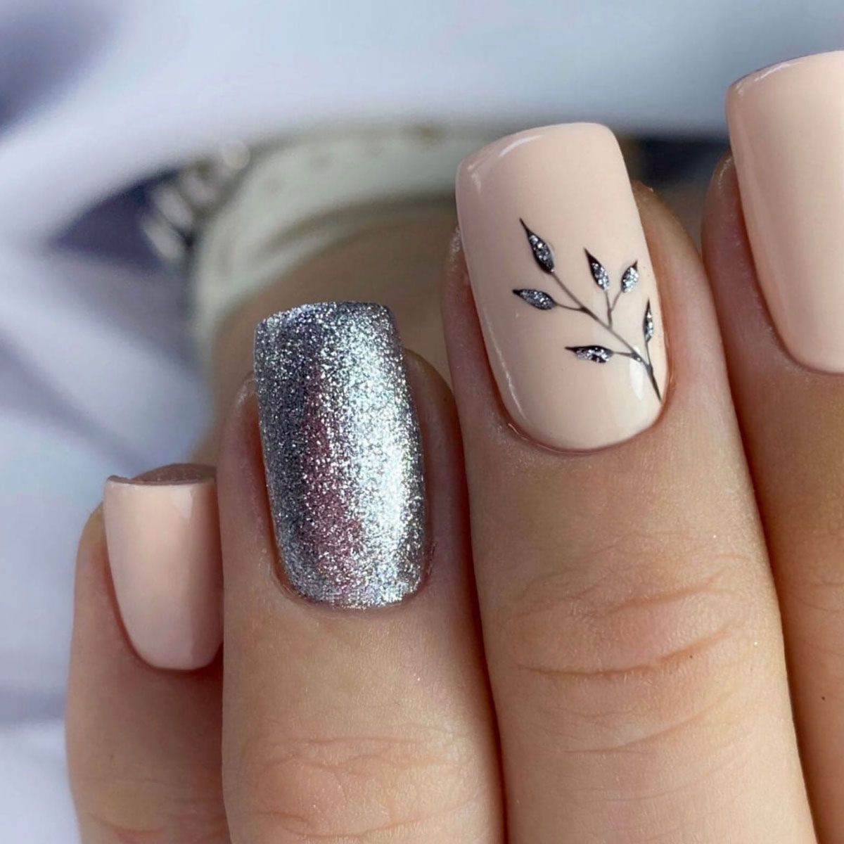 Claresa uv led gellak 5ml full glitter 1 silver