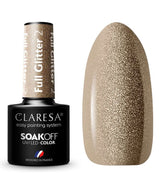 Claresa UV Led Gellak 5 ml full glitter 2 brons