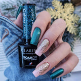 Claresa UV LED gel polish 5ml galaxy green