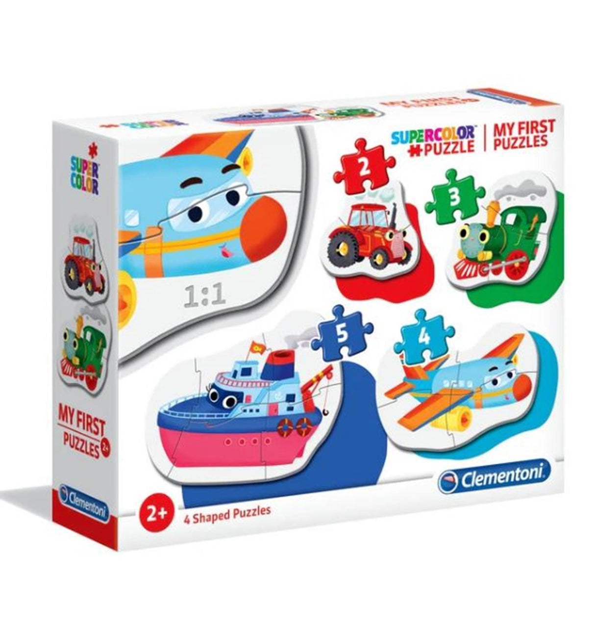 Clementoni My First Puzzles - Vehicles