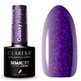 Claresa UV LED Gel Polish 5ml Galaxy Purple