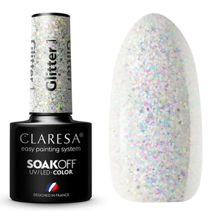 Claresa UV LED Gel Polnesch 5ml Glitter 1