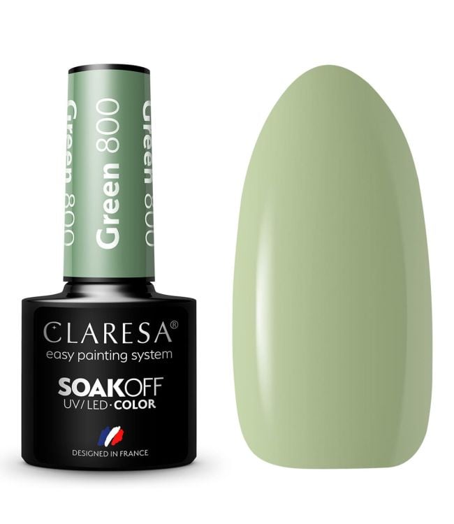 Claresa UV LED Gelak 5ml Green 800 Savanna Vibes