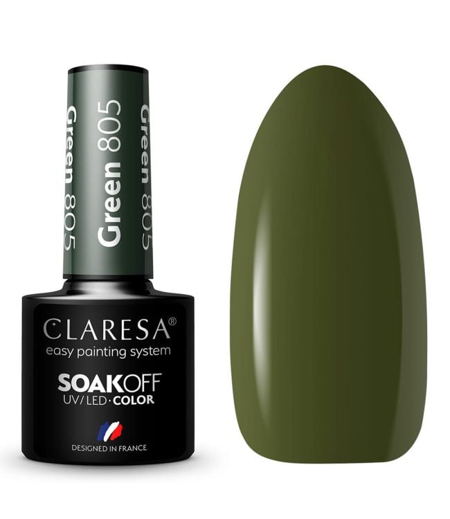 Claresa UV lideró a Gelak 5 ml verde 805 Llévame al río