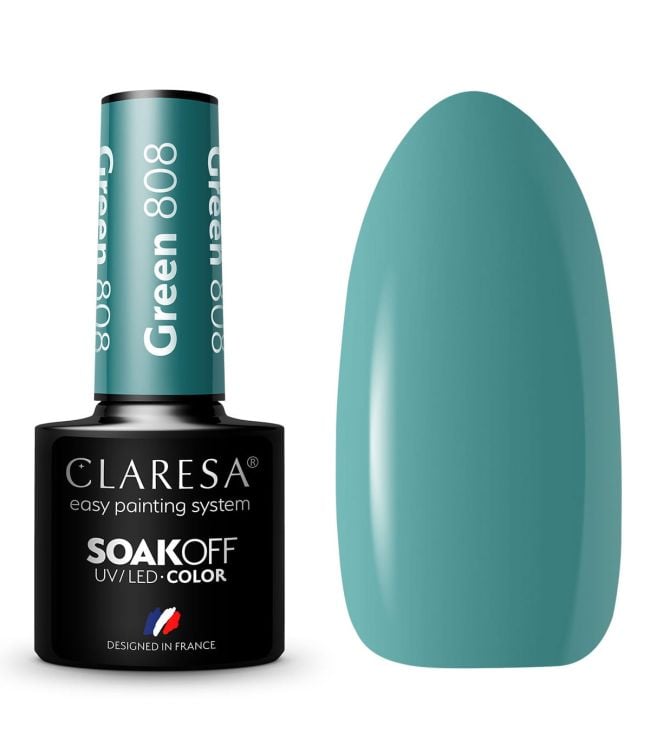 Claresa UV LED Gelak 5ml Green 808 Rainbow Explosion
