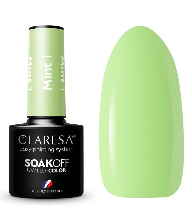 Claresa UV LED Gelak 5ml Mint 1