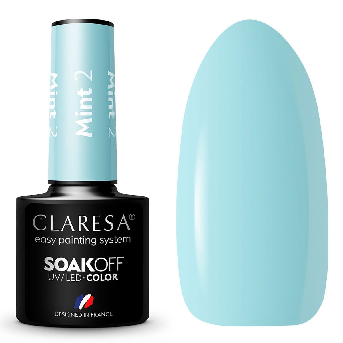 Claresa UV LED Gel Polish 5ml Mint 2