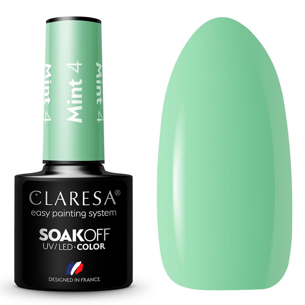 Claresa UV LED Gel Polish 5ml Mint 4