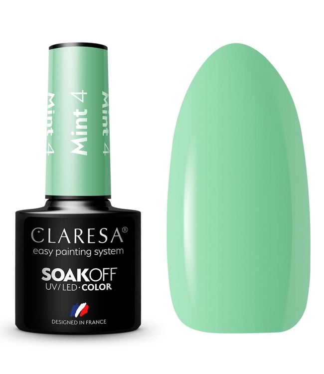 Claresa UV LED Gelak 5ml Mint 4