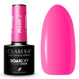 Claresa UV LED gelinis lakas 5ml Neon 2