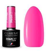 Claresa UV lideró a Gelak 5ml neon 2