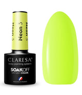 Claresa UV lideró a Gelak 5ml neon 3