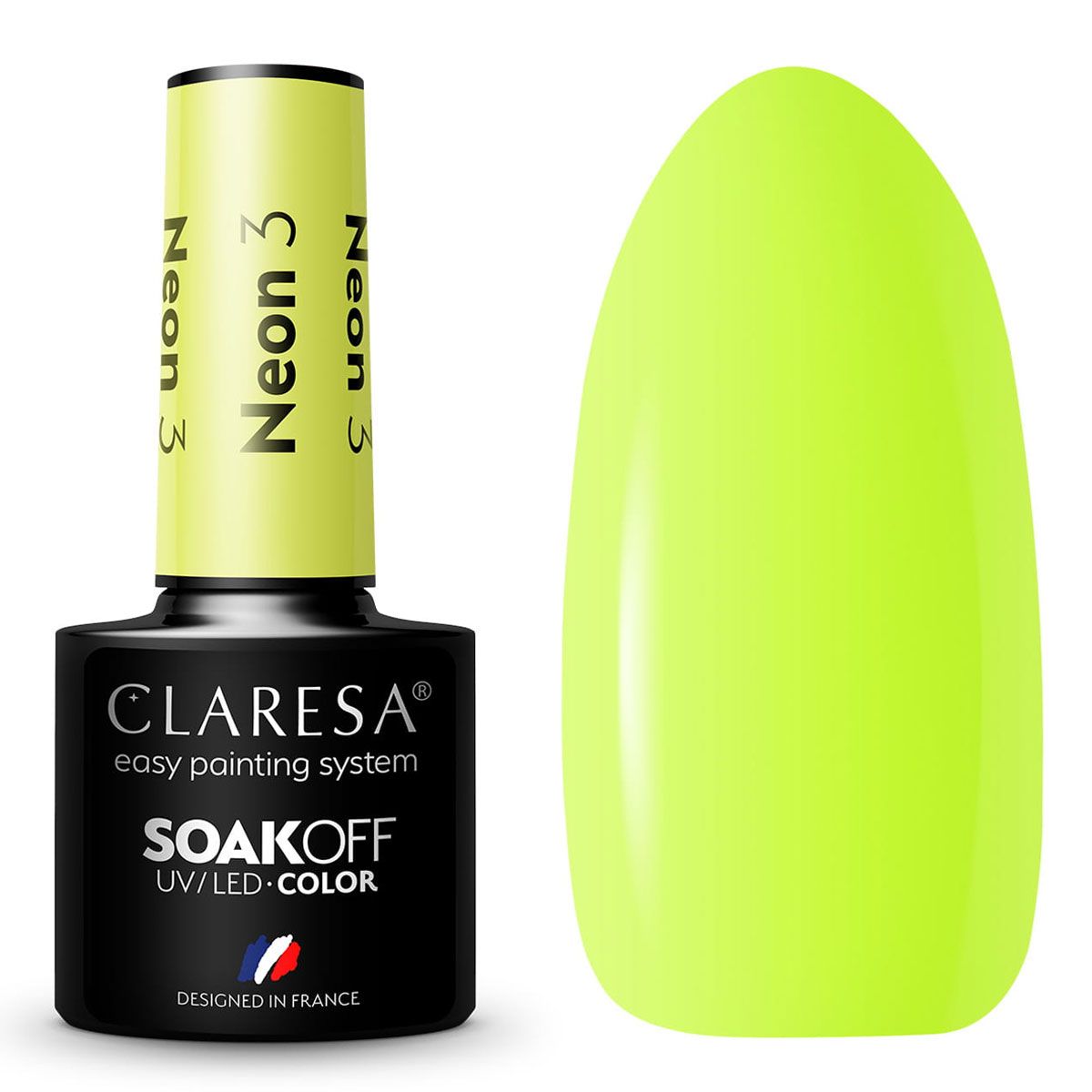 Claresa uv led gellak 5ml neon 3