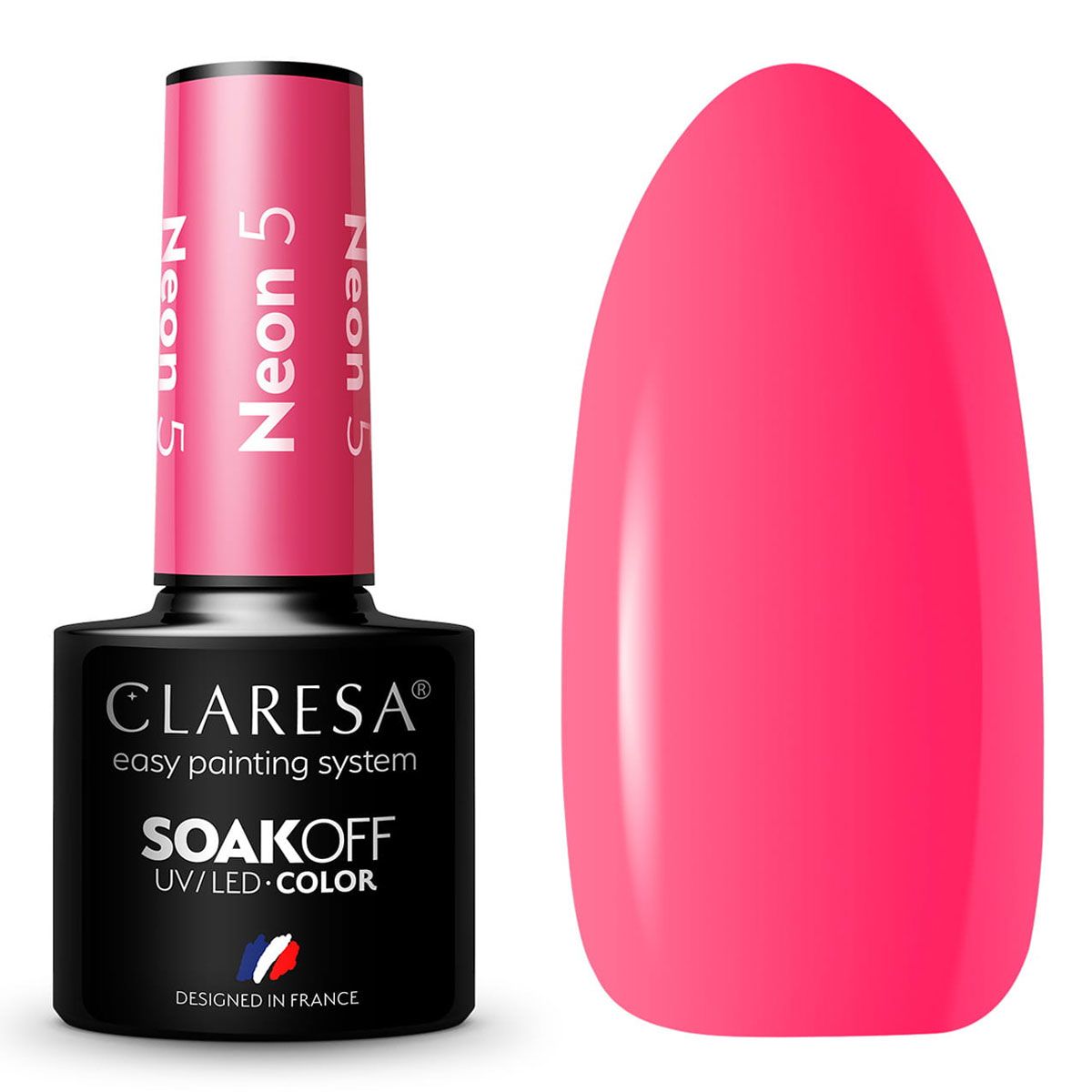 Claresa UV LED Gel Polish 5ml Neon 5