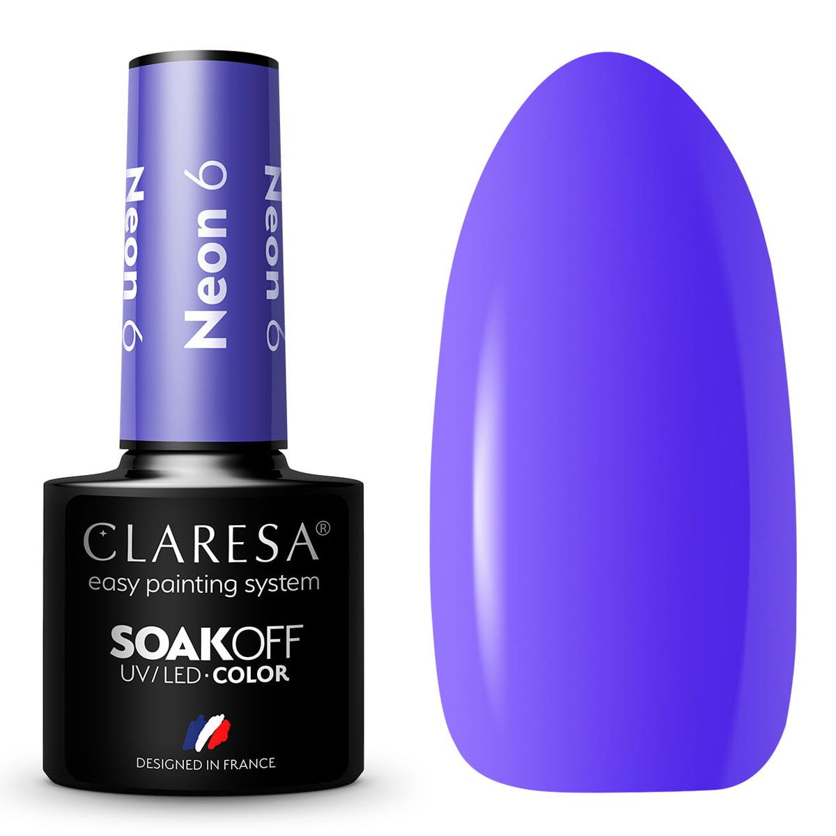 Claresa UV LED Gel Polish 5ml Neon 6