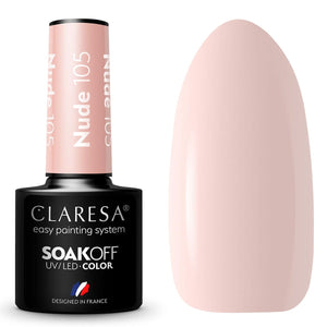 Claresa UV-LED-Gel-Lack, 5 ml, Nude 105