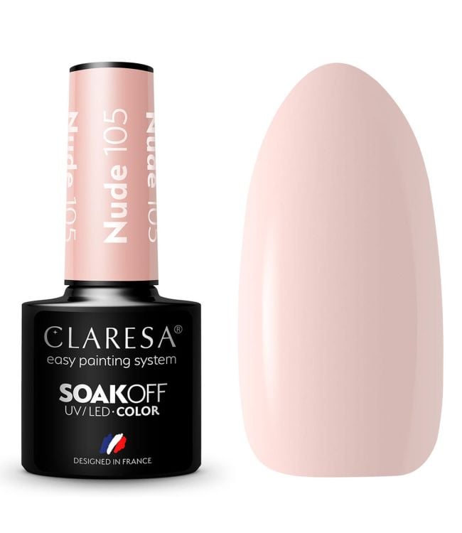 Claresa UV Laden gellak 5ml Nude 105