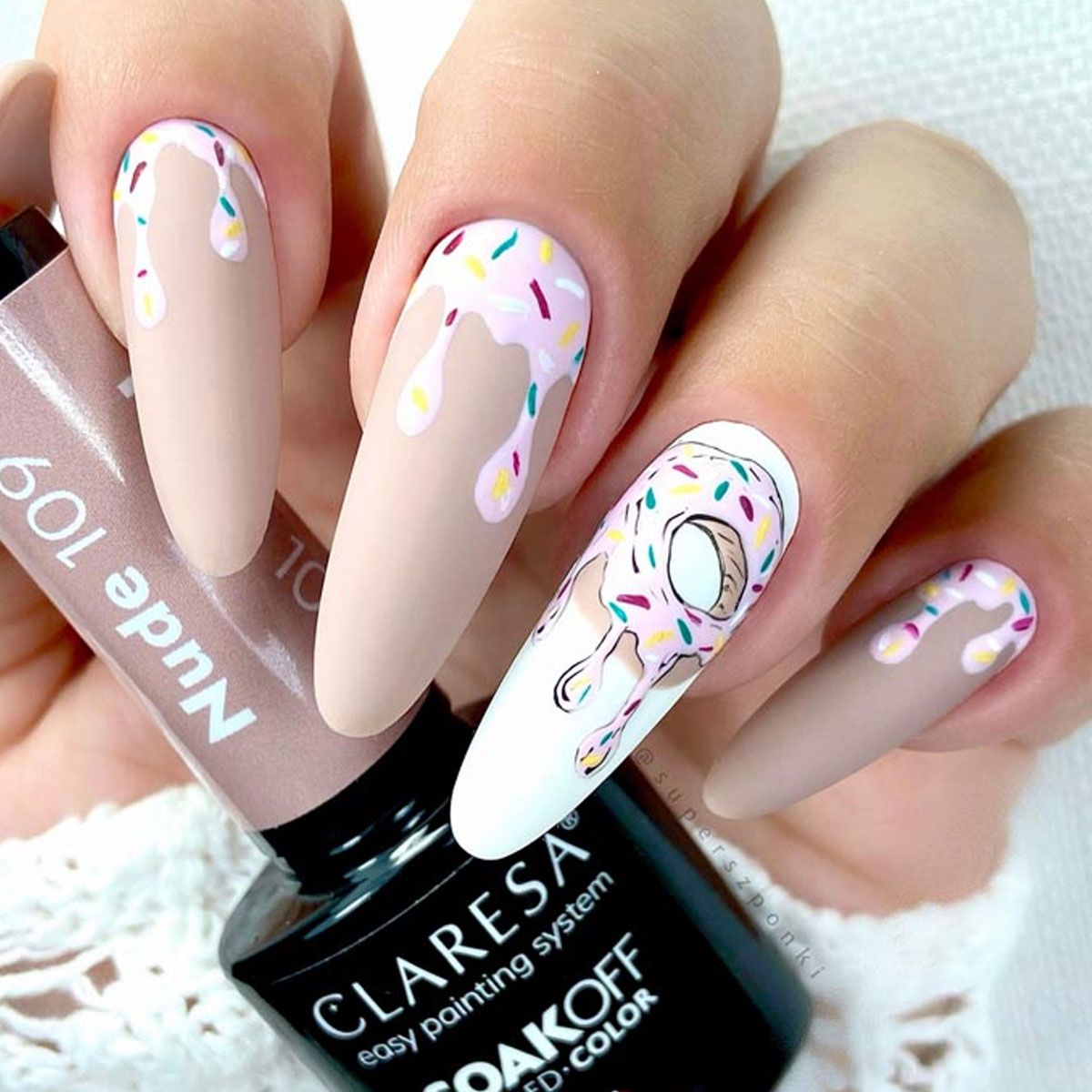 Claresa uv led gellak 5ml nude 109