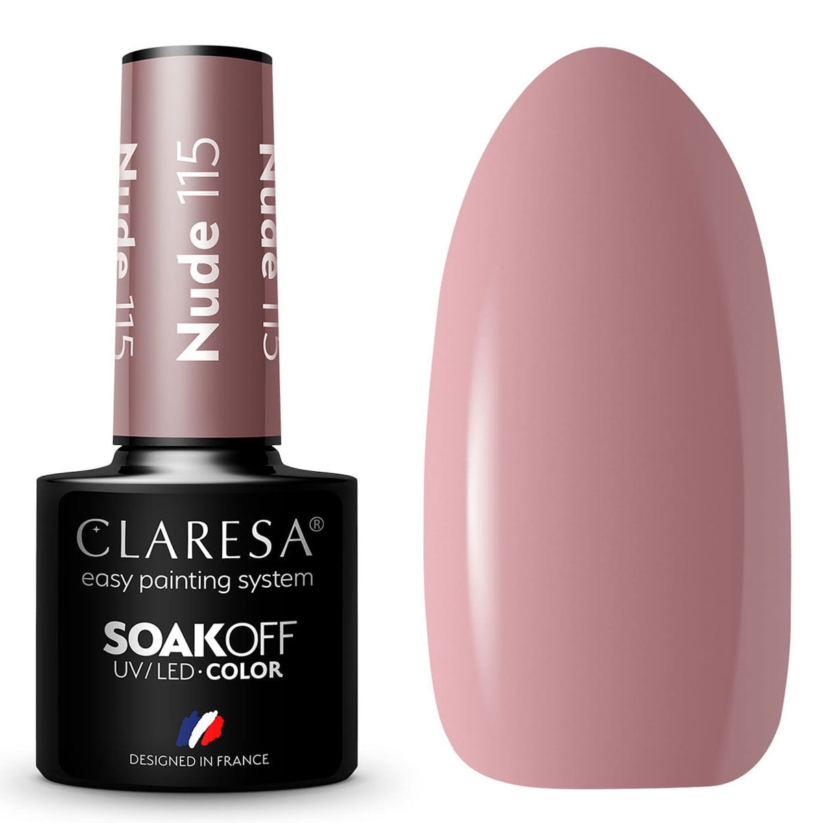 Claresa Vernis Gel UV LED 5 ml Nude 115
