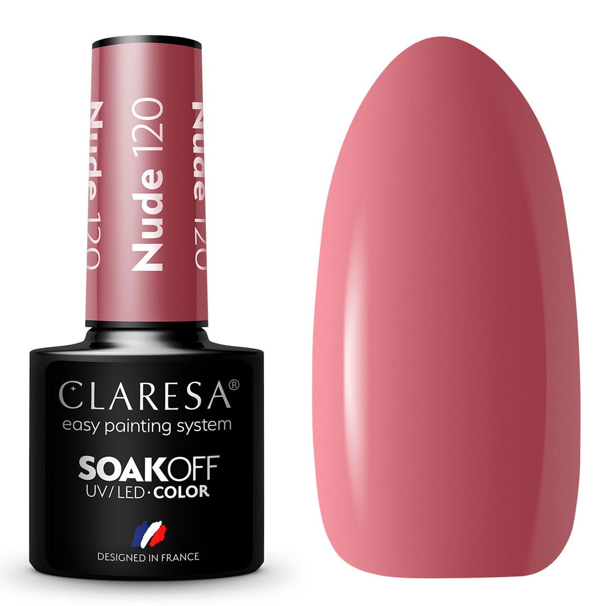 Claresa UV LED Gel Polish 5ml Nude 120