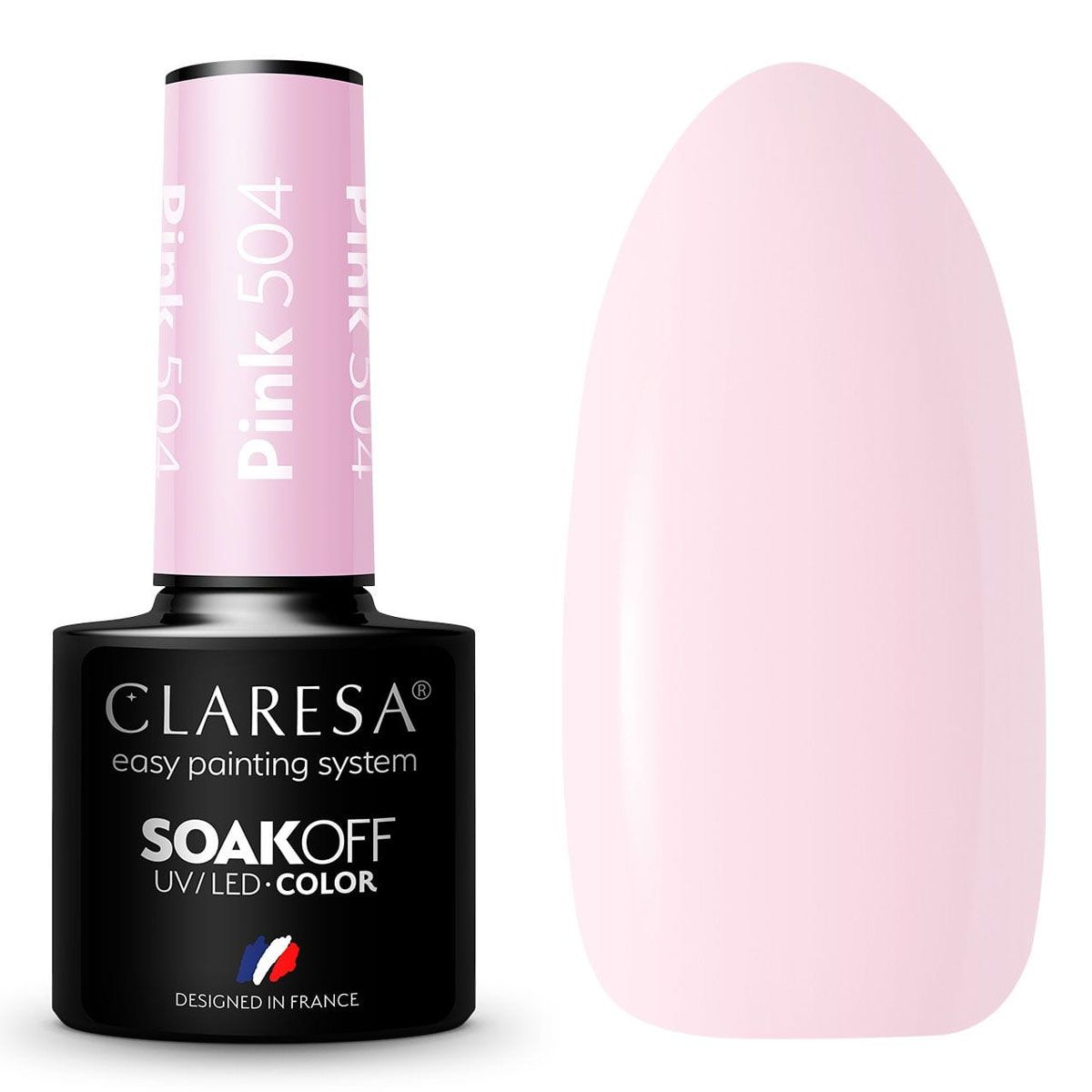 Claresa UV LED Gel Polnesch 5ml rosa 504 Ballon Rees