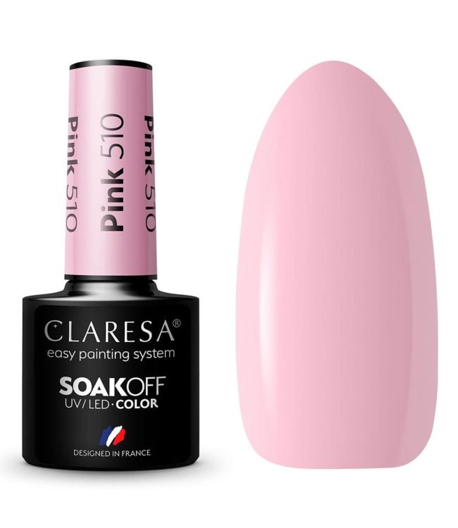 Claresa UV LED Gelak 5ml Pink 510 Funfair