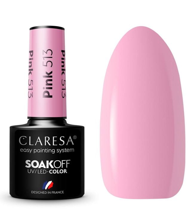 Claresa UV LED Gelak 5ml Pink 513 Funfair