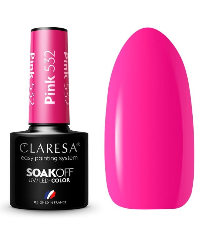 Claresa UV LED Gelak 5ml Pink 532 Sunny Garden
