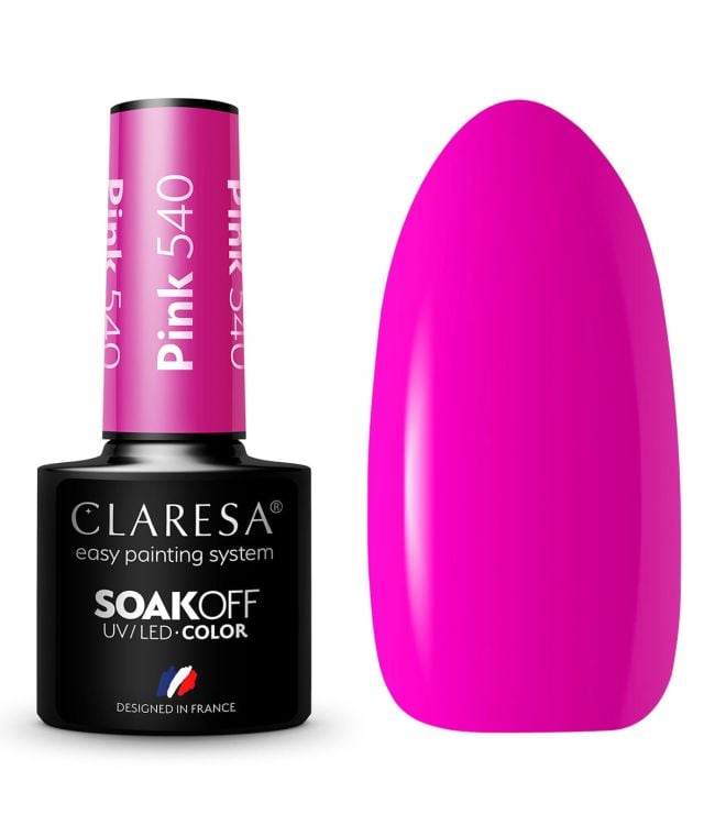 Claresa UV LED Gelak 5ml Pink 540