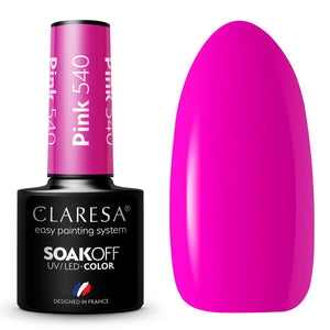 Claresa UV LED Gel Polnesch 5ml Pink 540
