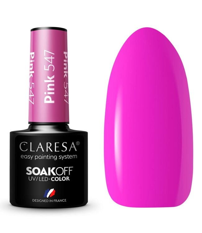 Claresa UV LED Gelak 5ml Pink 547 Sunny Garden
