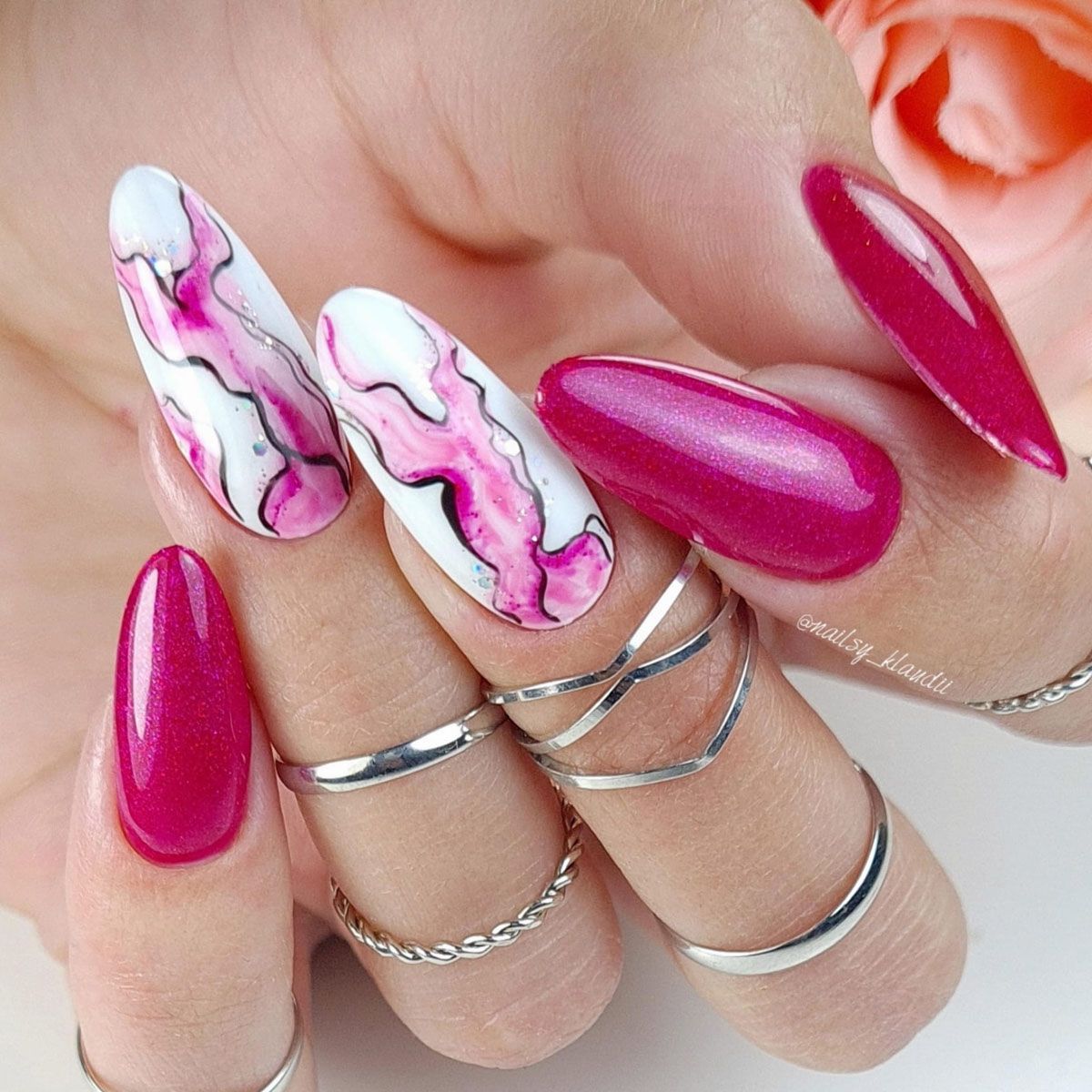 Claresa Vernis Gel UV LED 5 ml Rose 551 Look Classique