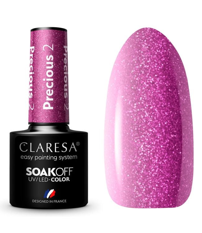Claresa UV førte Gellak 5ml Precious PS2