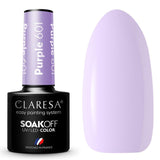 Claresa uv led gel polish 5ml purple 601 balloon journey