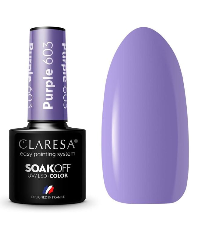 Claresa UV LED Gelak 5ml Purple 603 Funfair