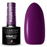 Claresa uv led gel polish 5ml purple 619 full berries