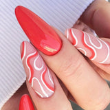 Claresa UV LED Gel Polish 5ml Red 400 Rainbow Explosion