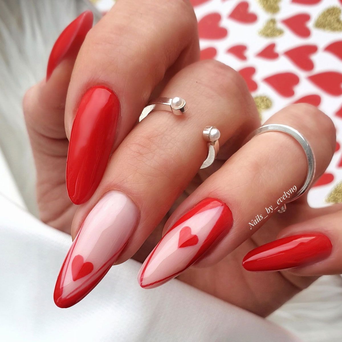 Claresa UV LED gel Polish 5ml Red 406 Rainbow Explosion