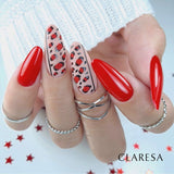 Claresa uv led gel polish 5ml red 412 take me to the river