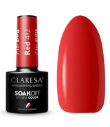 Claresa UV førte Gellak 5 ml rød 412 Tag mig til floden