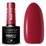 Claresa UV LED gel Polish 5ml Red 425 Rainbow Explosion