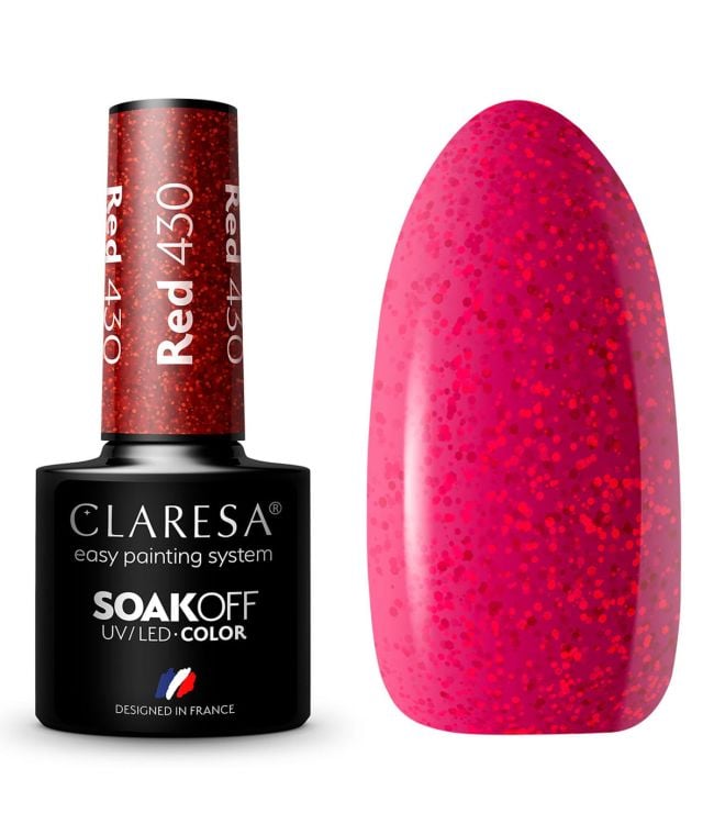 Claresa UV LED Gellak 5ML Rout 430 Reebou Explosioun