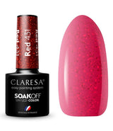 Claresa UV Led Gellak 5 ml Röd 431 varma känslor