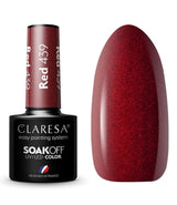 Claresa UV Led Gellak 5 ml Röd 439 varma känslor
